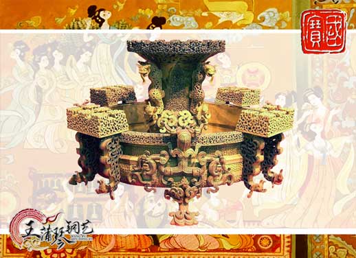 銅尊盤(pán)，曾侯乙尊盤(pán)，國(guó)寶級(jí)文物之一